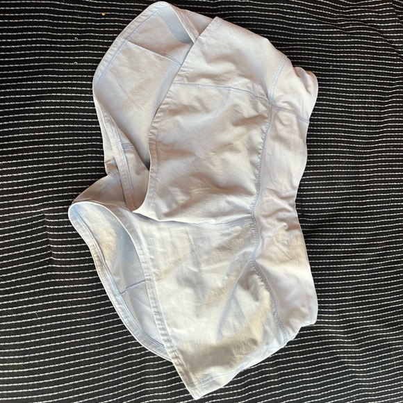 Light Blue lulu lemon shorts size 4 - Picture 1 of 1